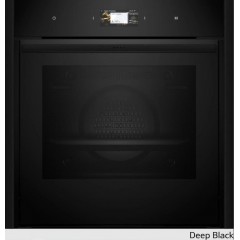 Neff B69CS7MY0 Φούρνος άνω Πάγκου 71lt Π59.6cm Deep Black με Flex Design Kit & Δώρο Βαθύ Ταψί Z12CM10A0